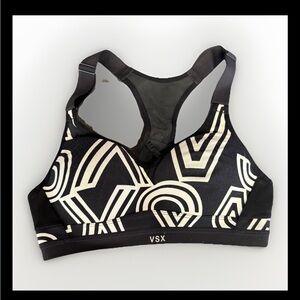 VSX Black and White Sports Bra